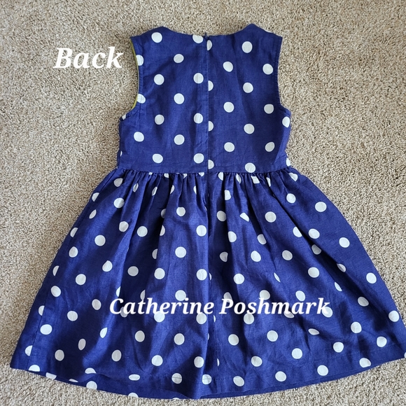 ♥️EUC♥️ BODEN GIRLS LINEN DRESS - Picture 2 of 8